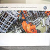 Spanngittersystem, Textildisplay mit Klettverschluss